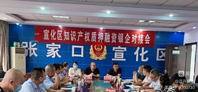 宣化区市场局召开知识产权质押融资银企对接会